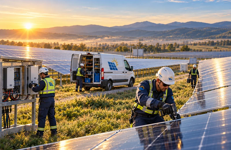 Raportare intervenții panouri fotovoltaice