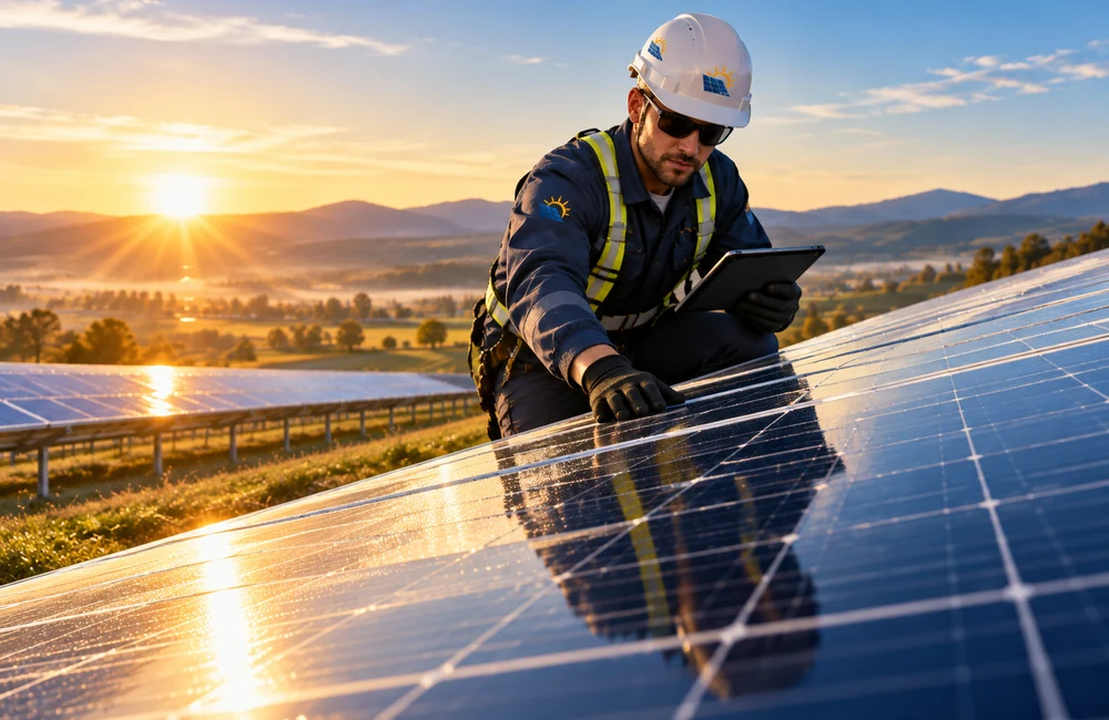 Importanța curățării panourilor fotovoltaice